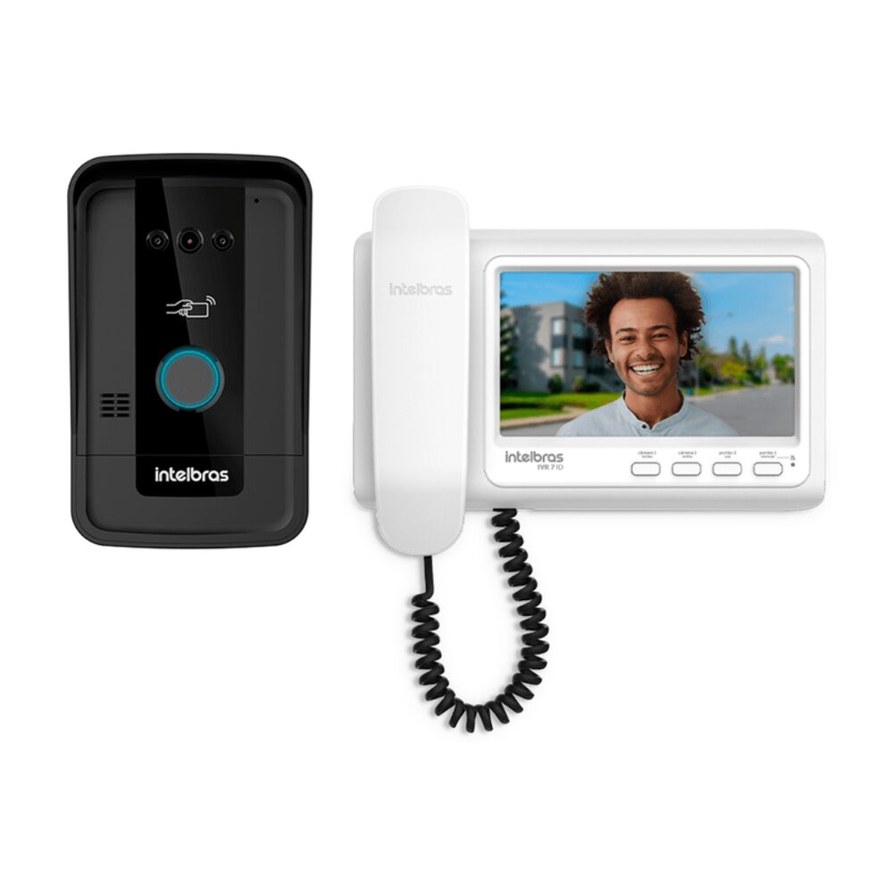 Videoporteiro com Monofone IVR7 ID Intelbras