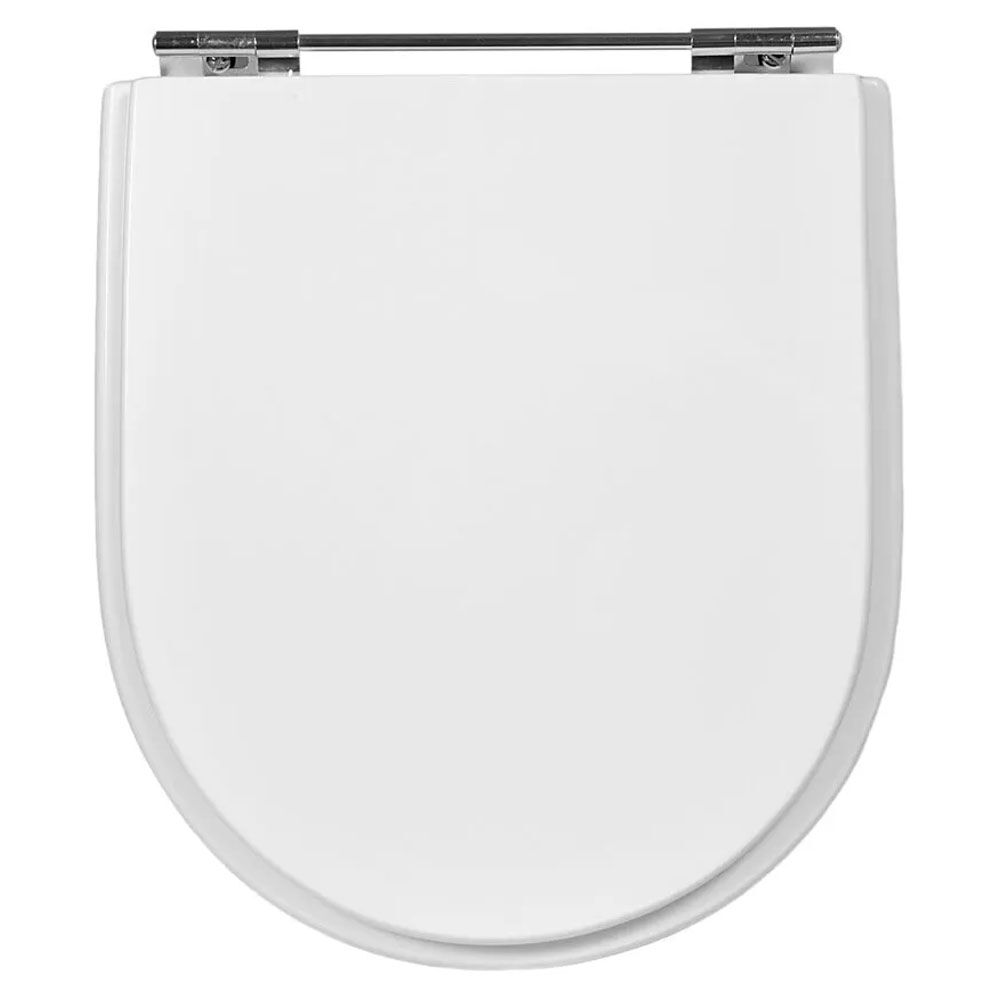 Assento Sanitário Calypso Laqueado MDF Branco Hidrofama