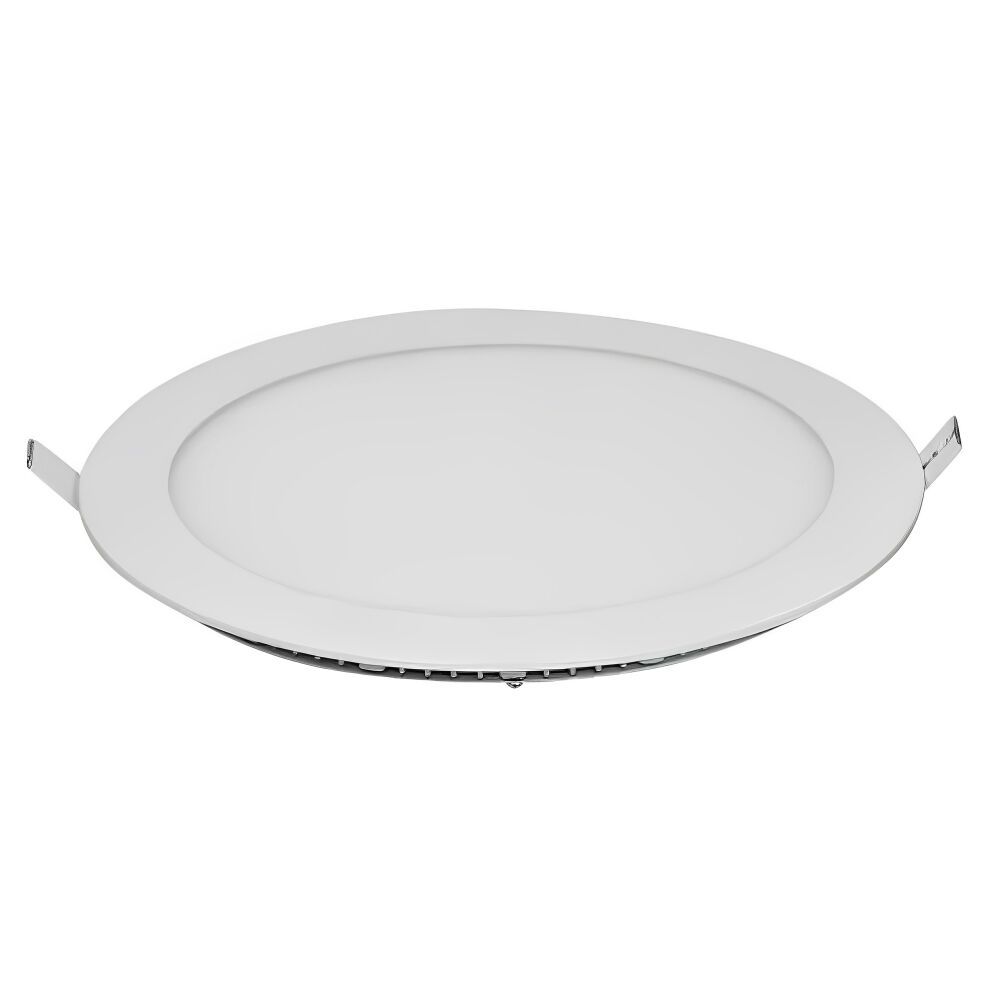 Painel Plafon LED de Embutir Redondo 24W 6500K Bivolt Branco Avant