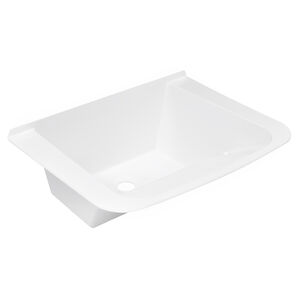 Tanque Sintético de Fibra Simples 20L 56x43cm TF56BR Branco Decoralita Tanque Sintético de Fibra Simples 20L 56x43cm TF56BR Branco Decoralita