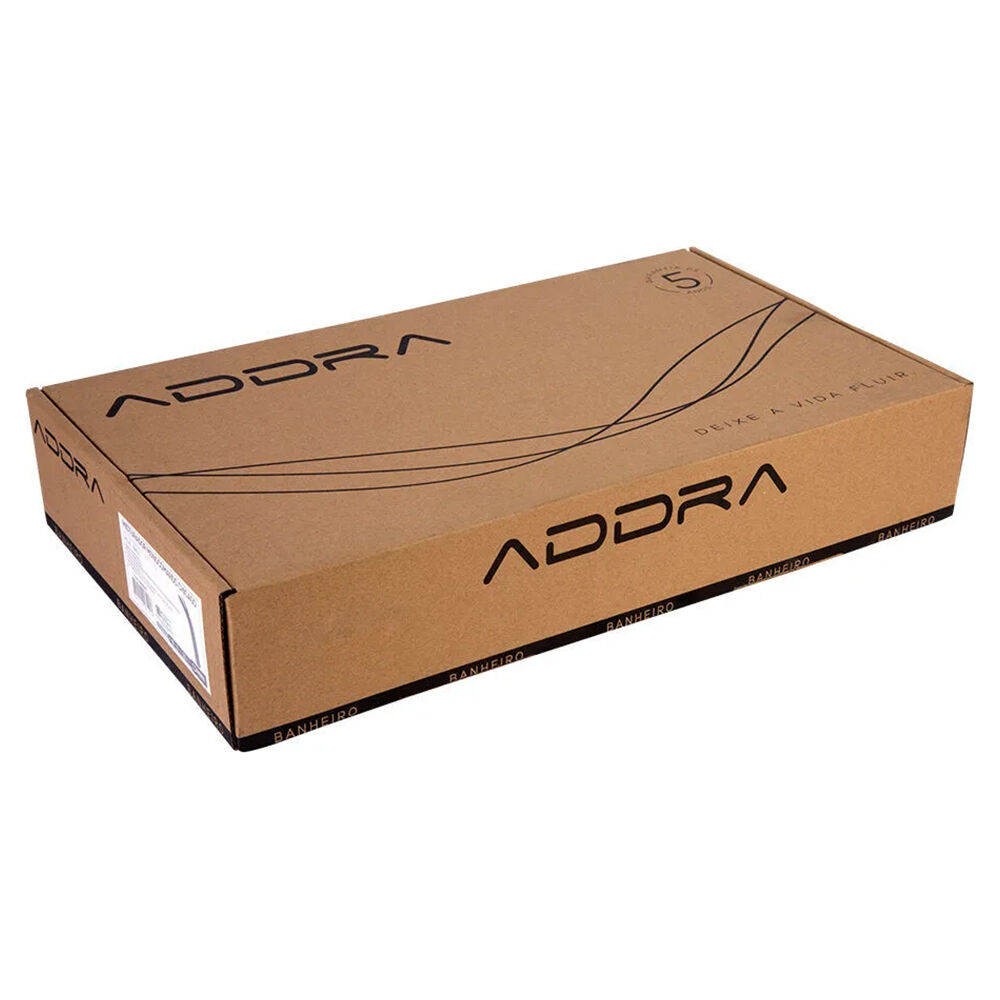 Misturador Monocomando para Lavatório Chicago 1/2" Preto Addra