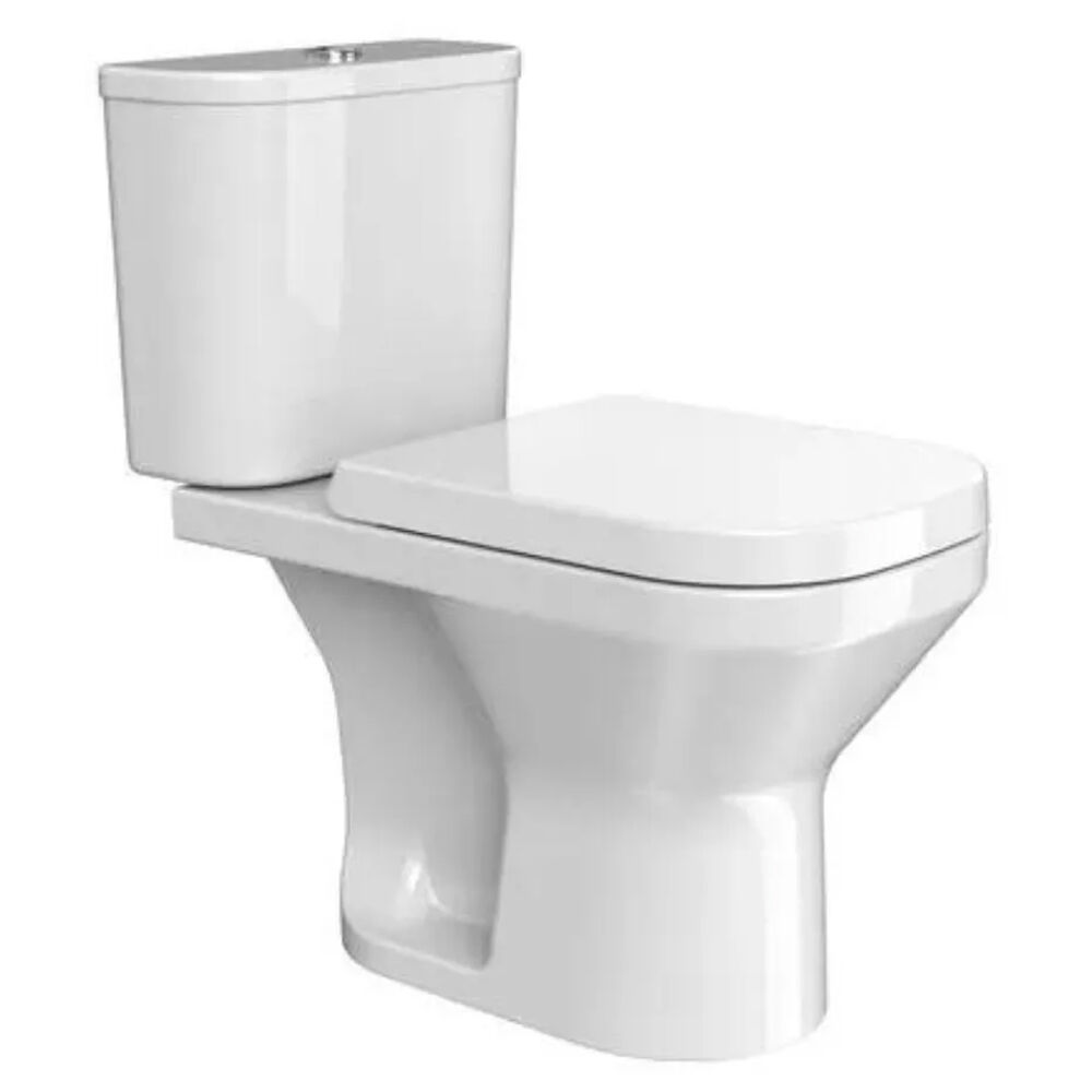 Kit Vaso Sanitário com Caixa Acoplada 3/6L Flow Square Branco Kohler