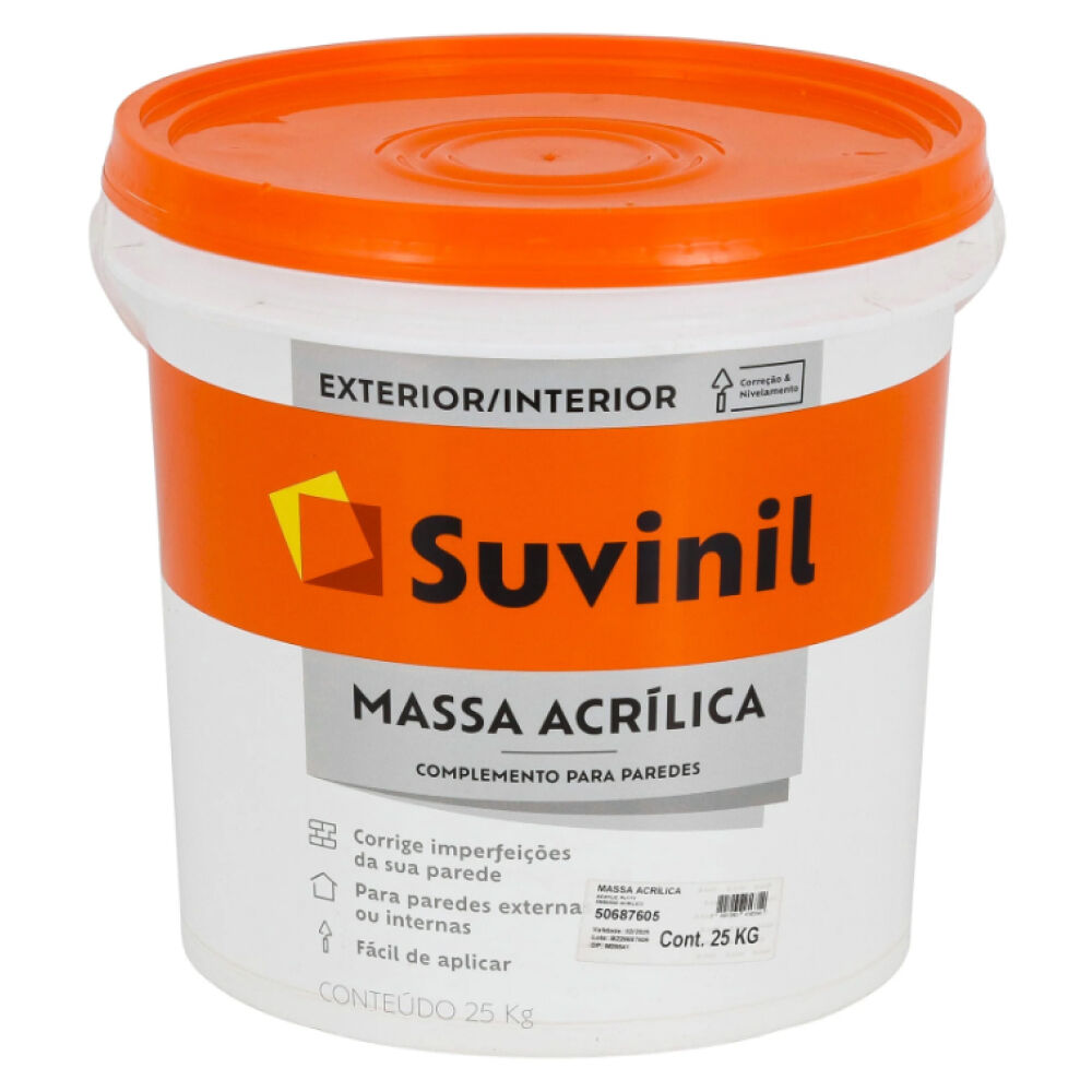 Massa Acrílica 25Kg Suvinil