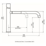 Torneira Misturador Monocomando para Cozinha Malbec Perflex