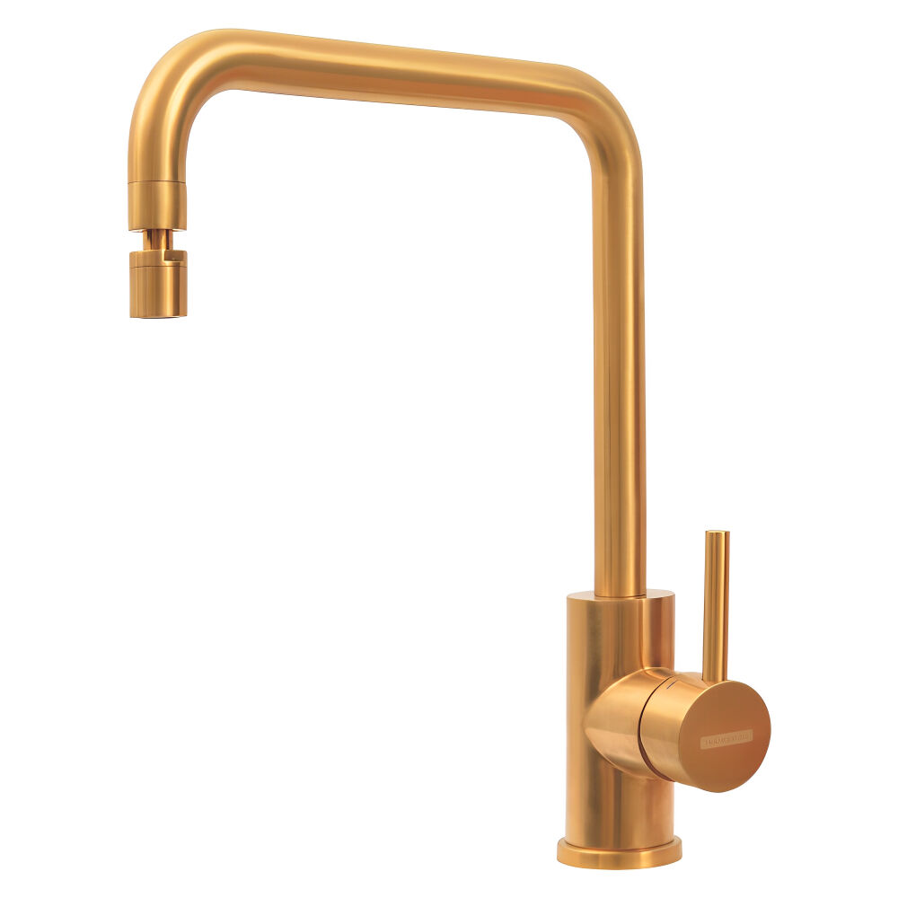 Misturador Monocomando Angolare Aço Inox Gold Tramontina