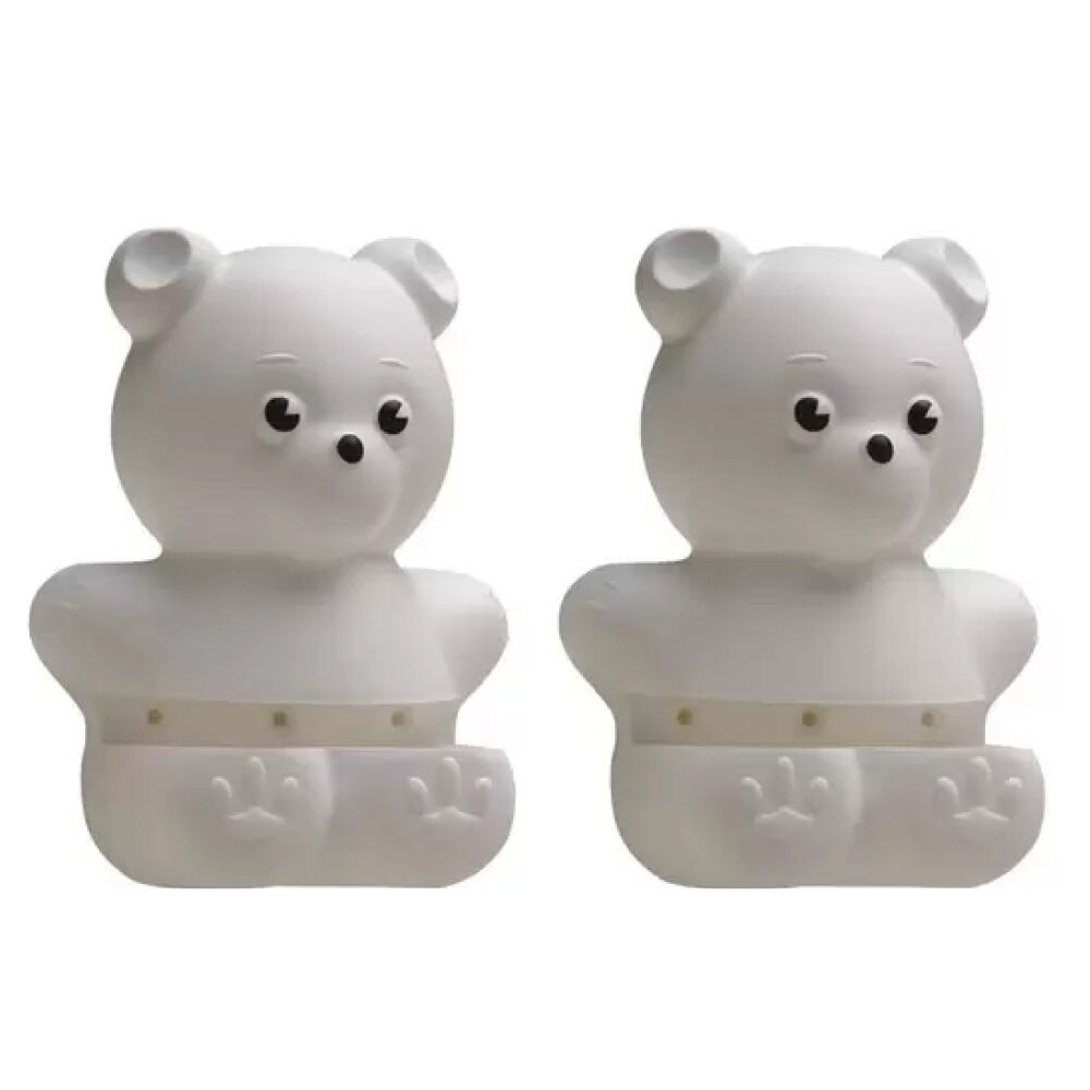Suporte para Prateleiras Urso Branco Prat-K