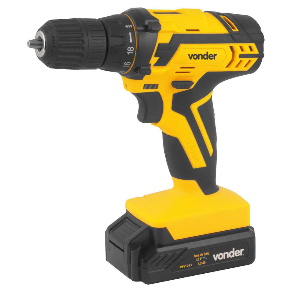 Furadeira Parafusadeira PFV012 12V Bivolt Vonder