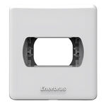 Placa Espelho para Móveis 1 Módulo Neo Sottile Branco Enerbras