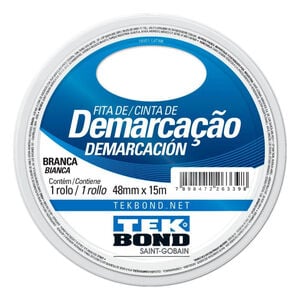 Fita de Demarcação 48mm x 15m Tekbond Fita de Demarcação 48mm x 15m Tekbond