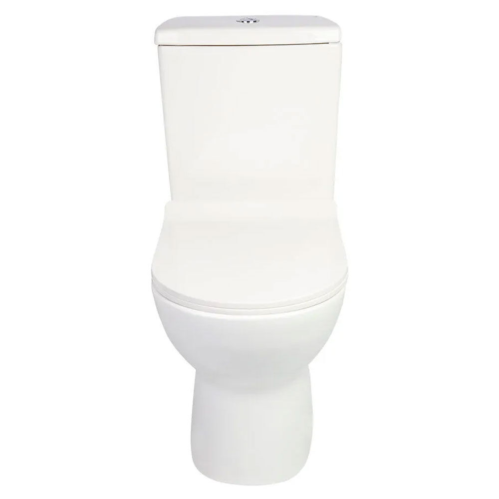 Kit Vaso Sanitário com Caixa Acoplada 3/6L Munique Branco Addra