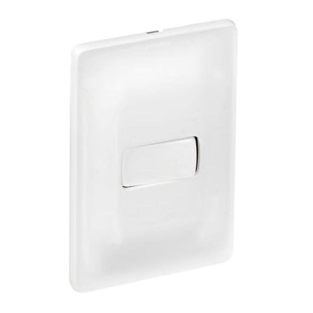 Conjunto Montado Interruptor Simples Zeffia Branco 10A/250V Legrand
