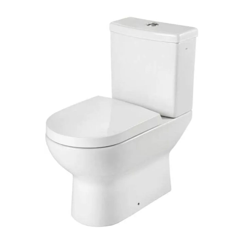 Kit Vaso Sanitário com Caixa Acoplada Assento Sanitário e Itens de Instalação Vesúvio Branco Icasa