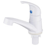 Torneira para Lavatório Mono Up em ABS Branco Hidrofama
