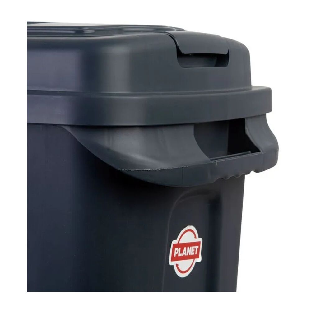 Lixeira Plástica com Tampa para Reciclagem 50L Casa&Ideia