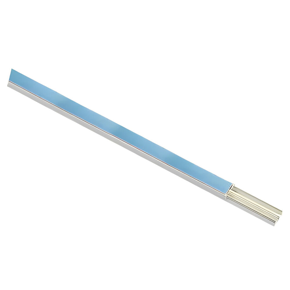 Canaleta com Divisória e Cinta Dupla Face 20x10x2000mm Branco Tramontina
