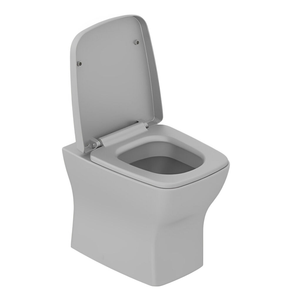 Kit Vaso Sanitário Convencional com Assento Boss Gris Incepa