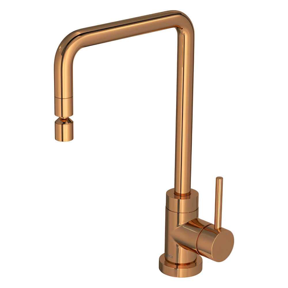 Misturador Monocomando de Mesa para Cozinha Spin Red Gold Deca