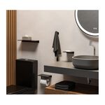 Prateleira Alumínio Preto Fosco Astra