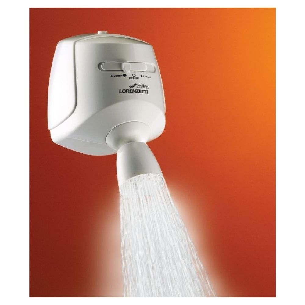 Chuveiro Lorenzetti Relax Ultra Multitemperaturas Branco