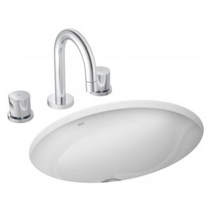 Cuba de Embutir Oval Branco L.59 Deca