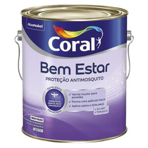 Verniz Bem Estar Proteção Antimosquito 3,6L Coral Verniz Bem Estar Proteção Antimosquito 3,6L Coral