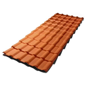 Telha PVC Plan Cerâmica 242x88cm DVG Precon Telha PVC Plan Cerâmica 242x88cm DVG Precon