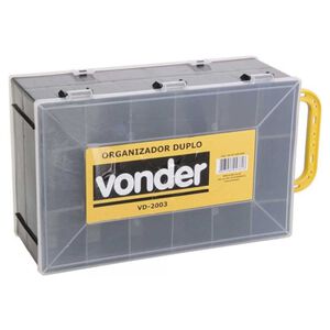 Organizador Plástico Duplo VD2003 Vonder