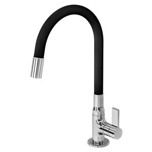 Torneira de Mesa para Cozinha C70 Preto/Cromado 6067 Leão Torneira de Mesa para Cozinha C70 Preto/Cromado 6067 Leão