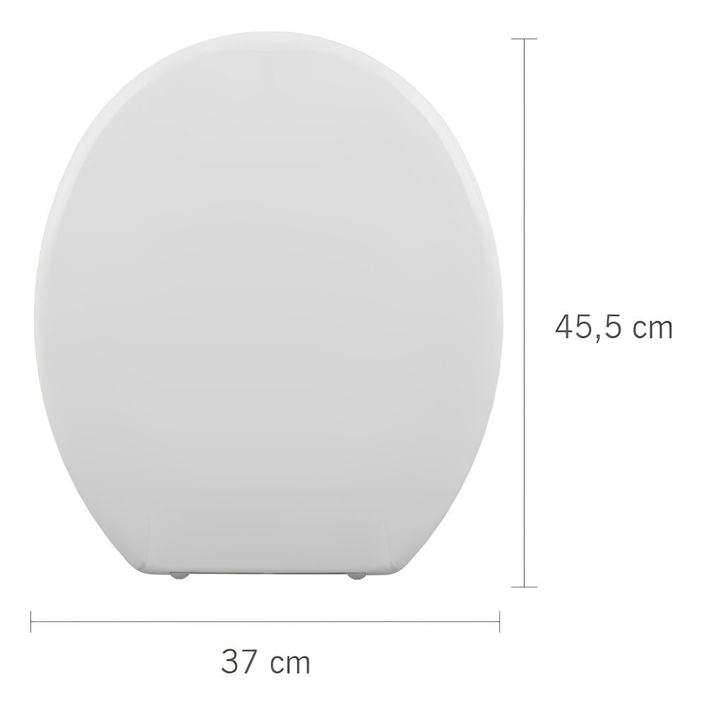 Assento Sanitário Almofadado Slim Branco Astra