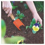 Pazinha Estreita Metálica para Jardinagem com Cabo de Madeira Tramontina