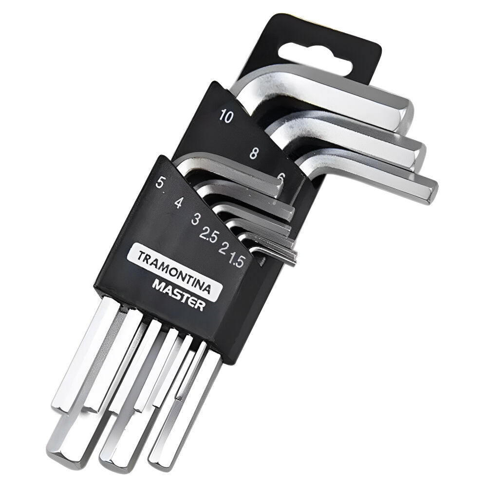 Jogo de Chaves Hexagonais 9 Peças Tramontina