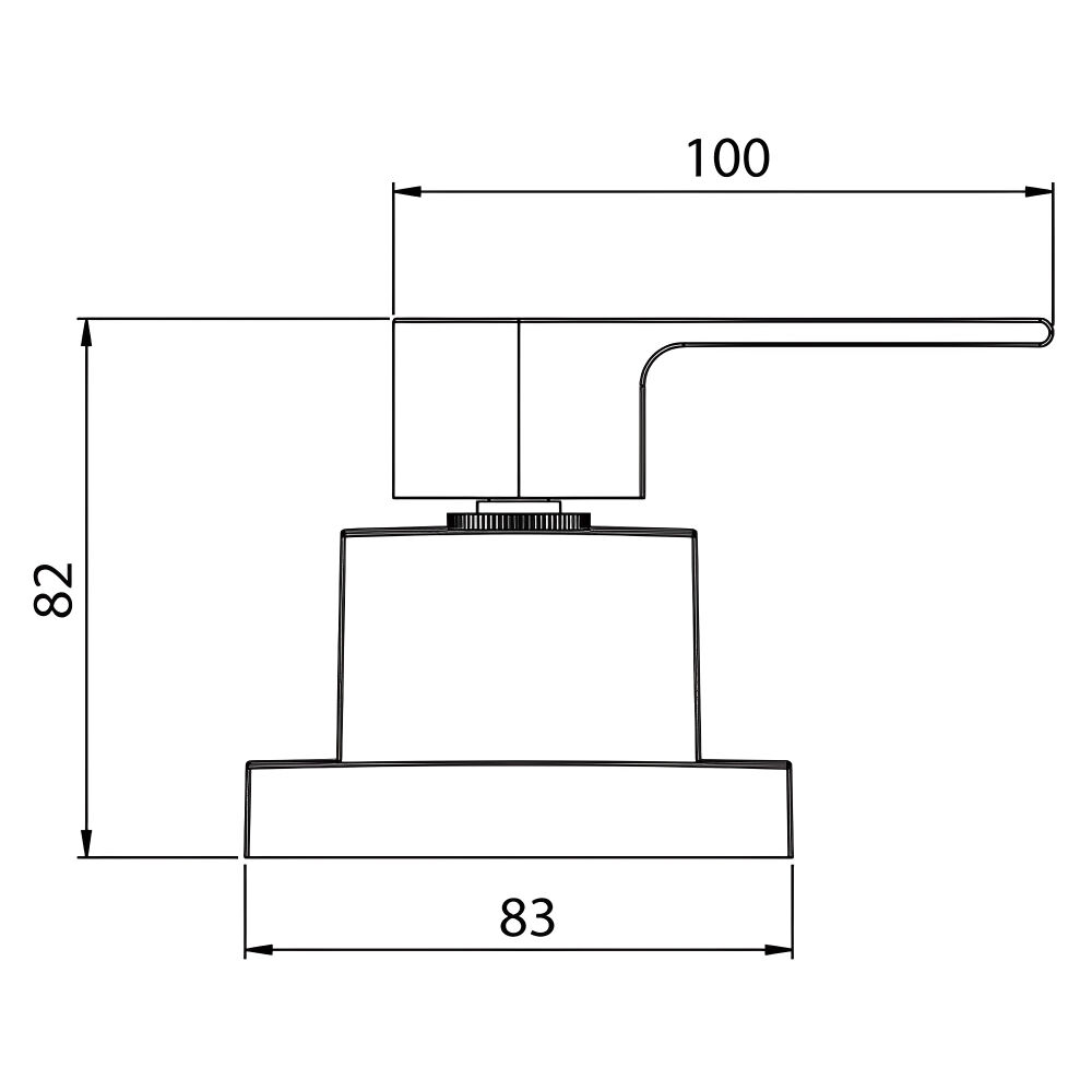 Acabamento para Registro de Gaveta de 1 1/2" e 1 1/4" Lorenzetti