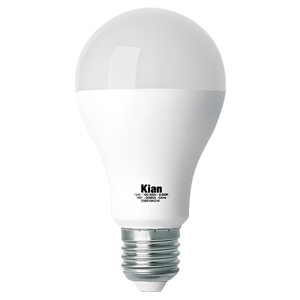 Lâmpada Led Bulbo 12W Luz Branca 6500K Bivolt Kian