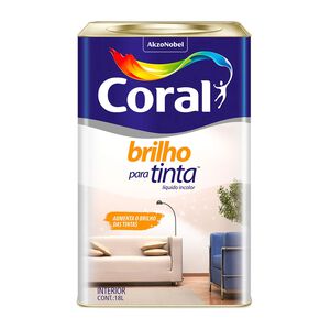Brilho para Tinta Incolor 18L Coral