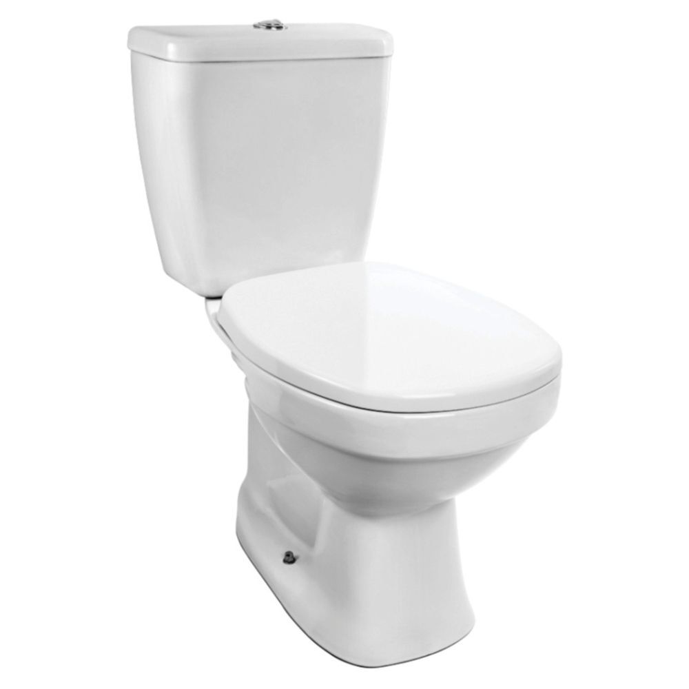 Kit Vaso Sanitário com Caixa Acoplada e Itens de Instalação Loren One Branco Lorenzetti