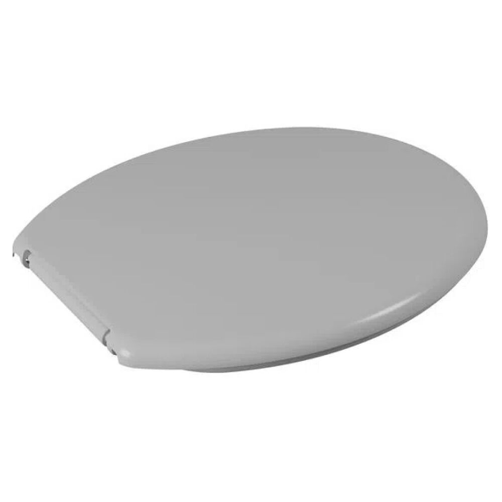 Assento Sanit&aacute;rio Soft Oval Cinza Claro Astra