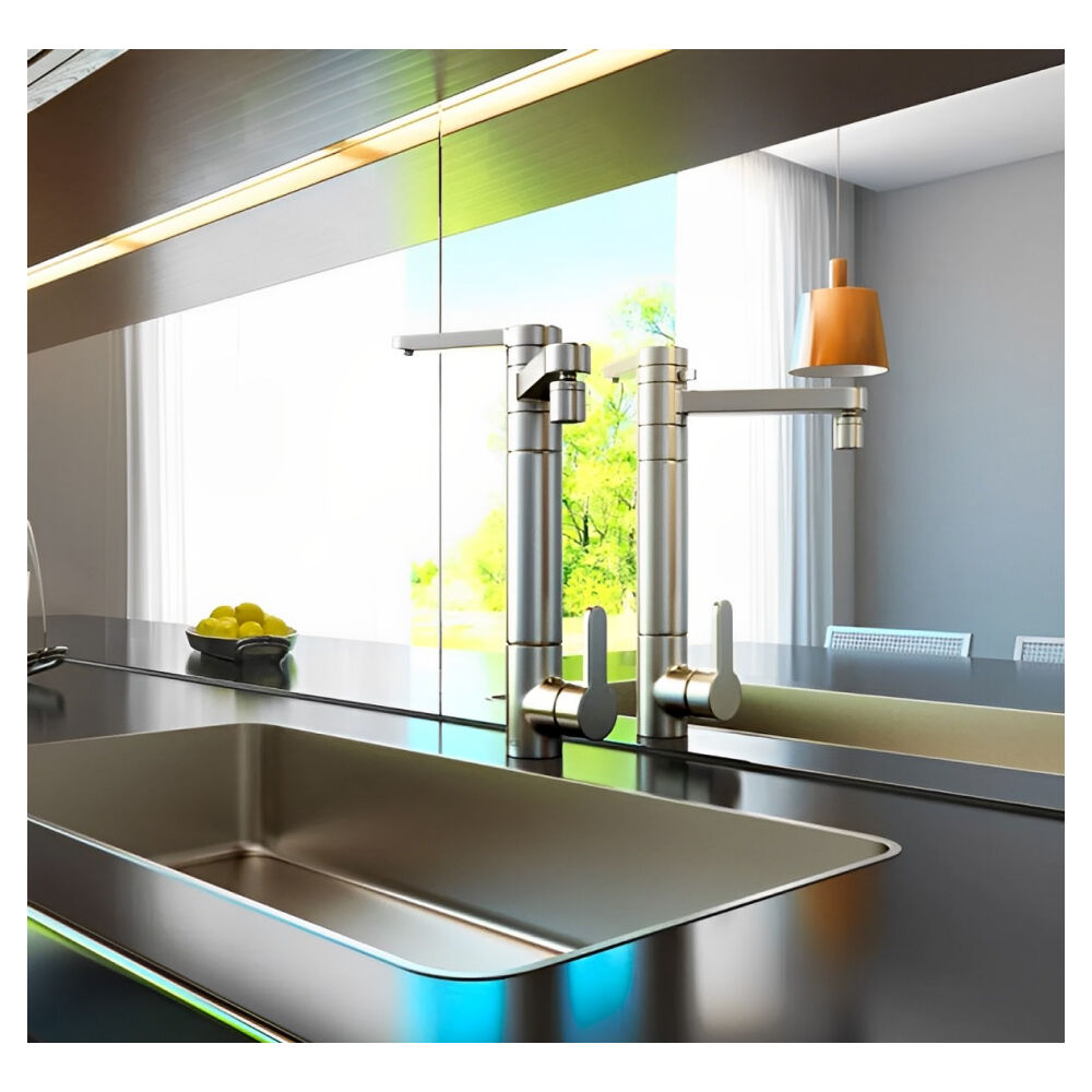 Misturador Monocomando de Mesa para Cozinha com Filtro Twin Cromado Deca