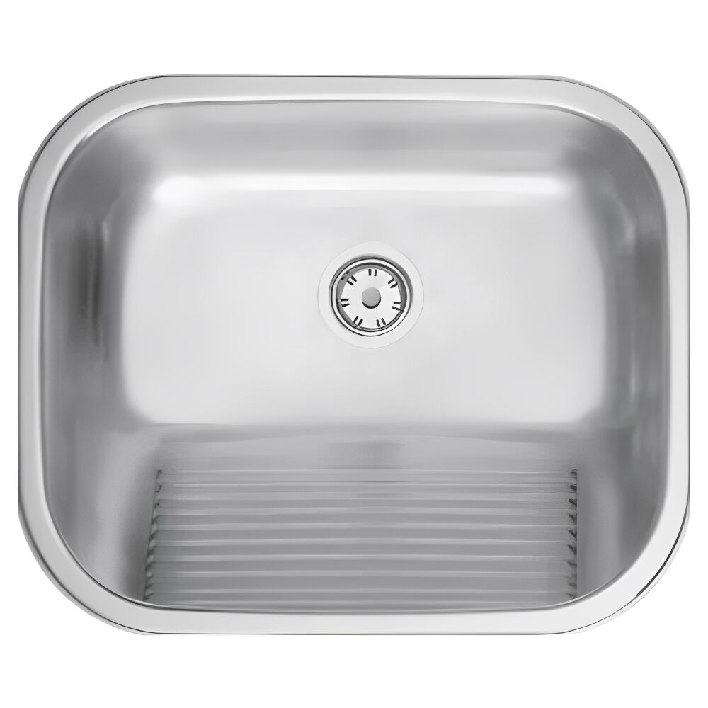 Tanque de Encaixe Hera 34L em Aço Inox Acetinado 50x40cm Tramontina