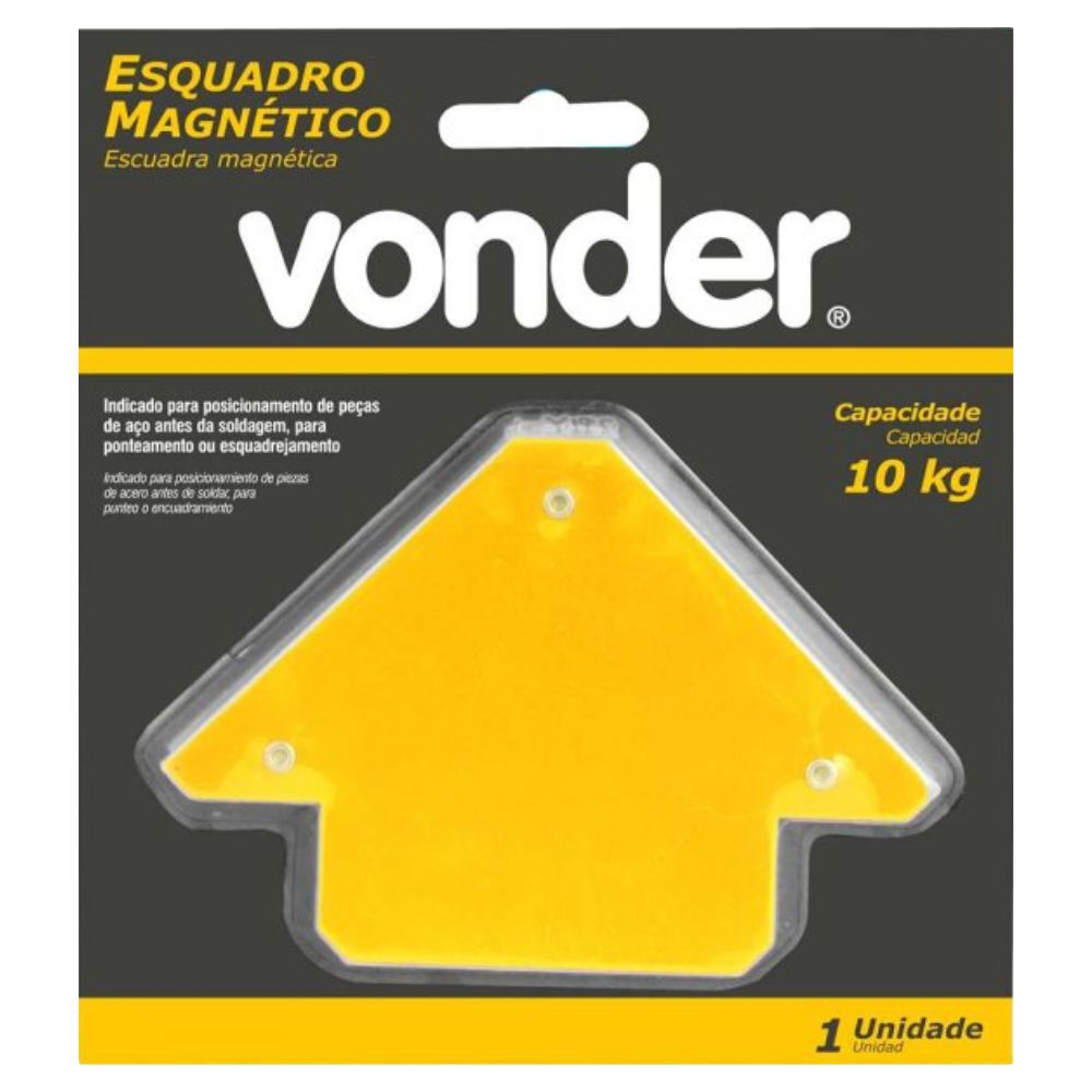 Esquadro Magnético 10Kgf para Soldador Vonder