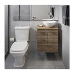 Kit Vaso Sanitário com Caixa Acoplada Ecoflush Fit Plus Branco Celite