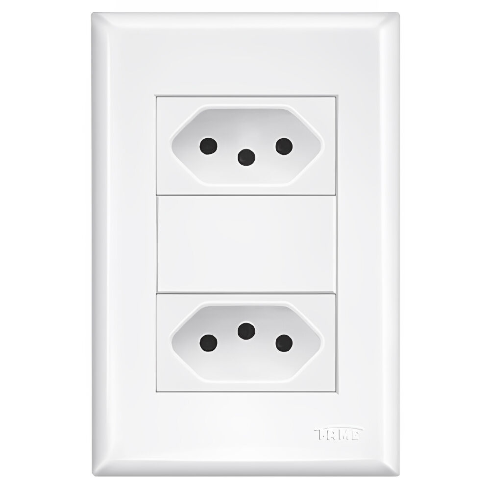 2 Tomadas 2P+T 20A/250V Distanciadas Evidence 2916 Fame