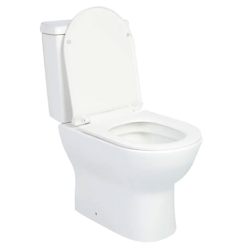 Kit Vaso Sanitário com Caixa Acoplada 3/6L Munique Branco Addra