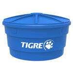 Caixa d'água 1.000L  de Polietileno com Tampa Azul Tigre