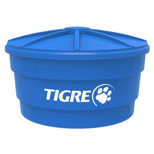 Caixa d'água 1.000L  de Polietileno com Tampa Azul Tigre Caixa d'água 1.000L  de Polietileno com Tampa Azul Tigre