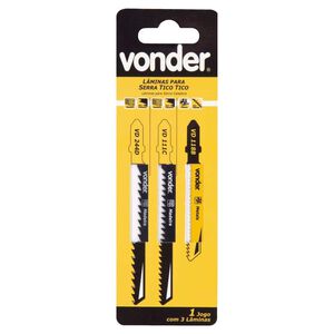 Jogo de Lâminas de Serra Tico-Tico Vonder