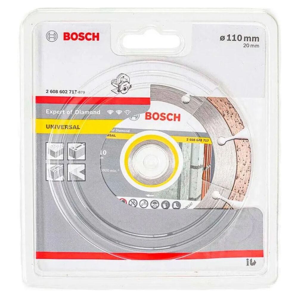 Disco de Corte Diamantado Segmentado 110x20mm Bosch