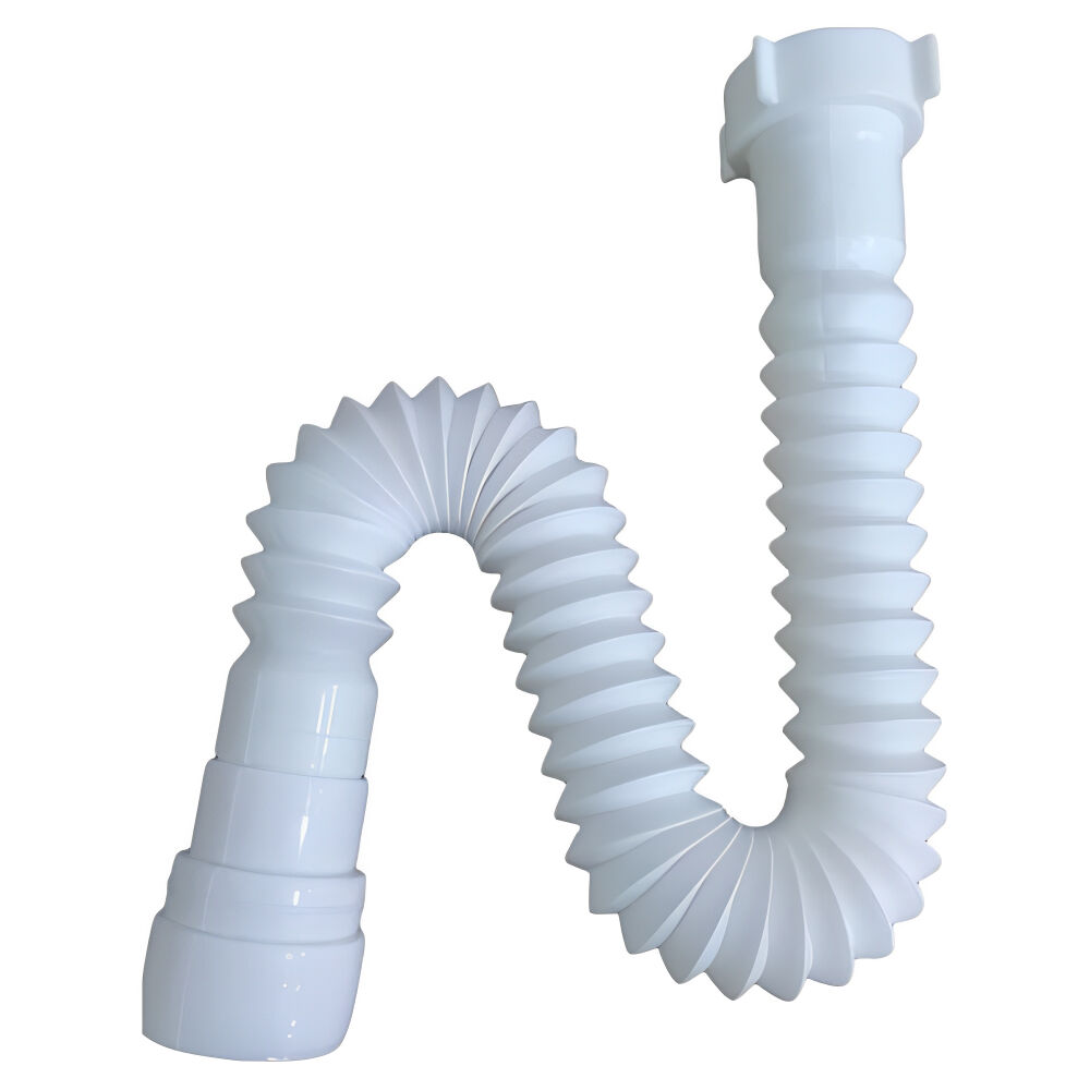 Sifão Sanfonado Universal para Tubos e Conexões 31,3cm Branco Astra