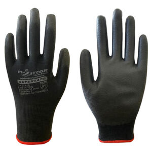 Luva de Nylon com Revestimento em PU Supertato N° 9 Plastcor
