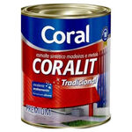 Esmalte Sintético Coralit Madeiras e Metais Brilhante Ultra Resistência 225ml Coral