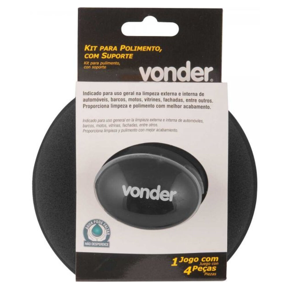 Kit para Polimento com Suporte Vonder